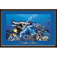 Amazon.co.jp: ポスター クリスチャン ラッセン Mothers Love (foil